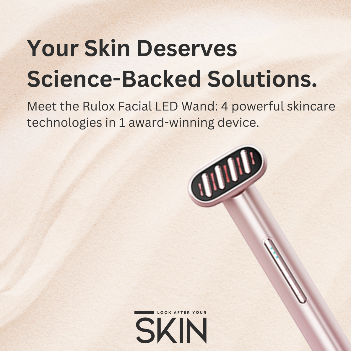 REVOLAX 5-in-1 Facial Wand LED
