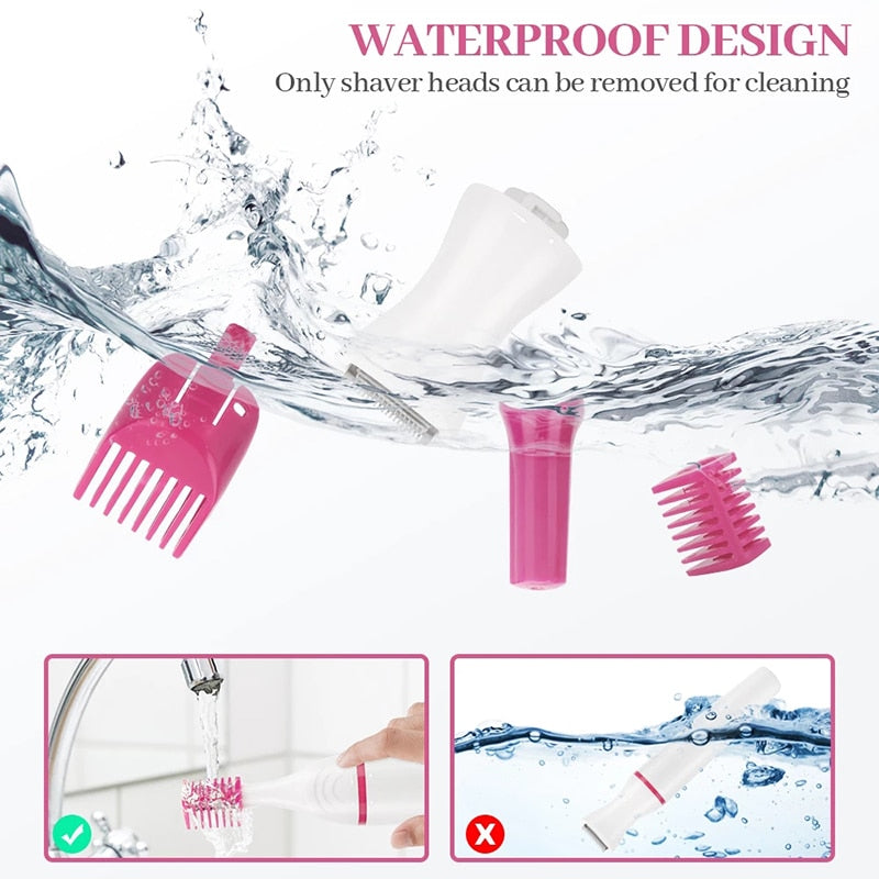 5-in-1 Multifunction Hair Removal Combo – All-in-One Solution for Effortless, Painless Grooming!