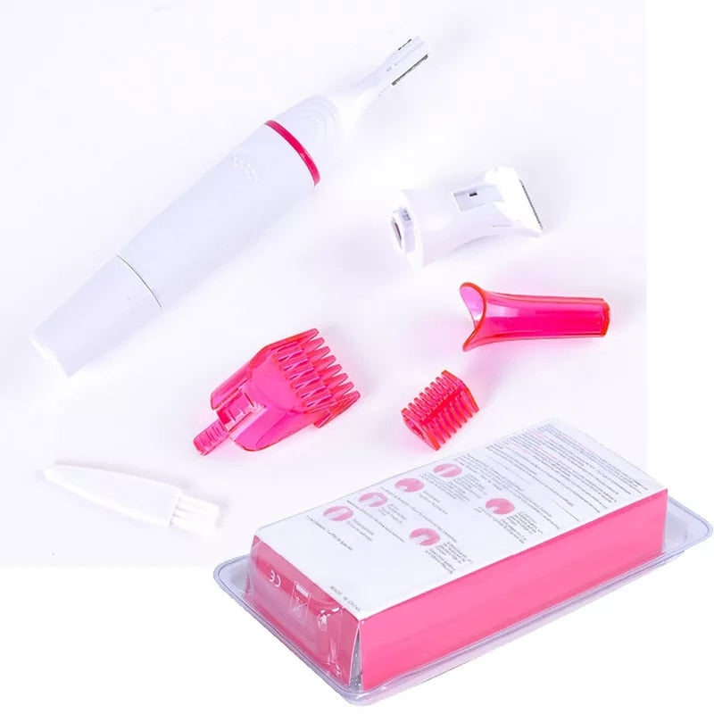 5-in-1 Multifunction Hair Removal Combo – All-in-One Solution for Effortless, Painless Grooming!