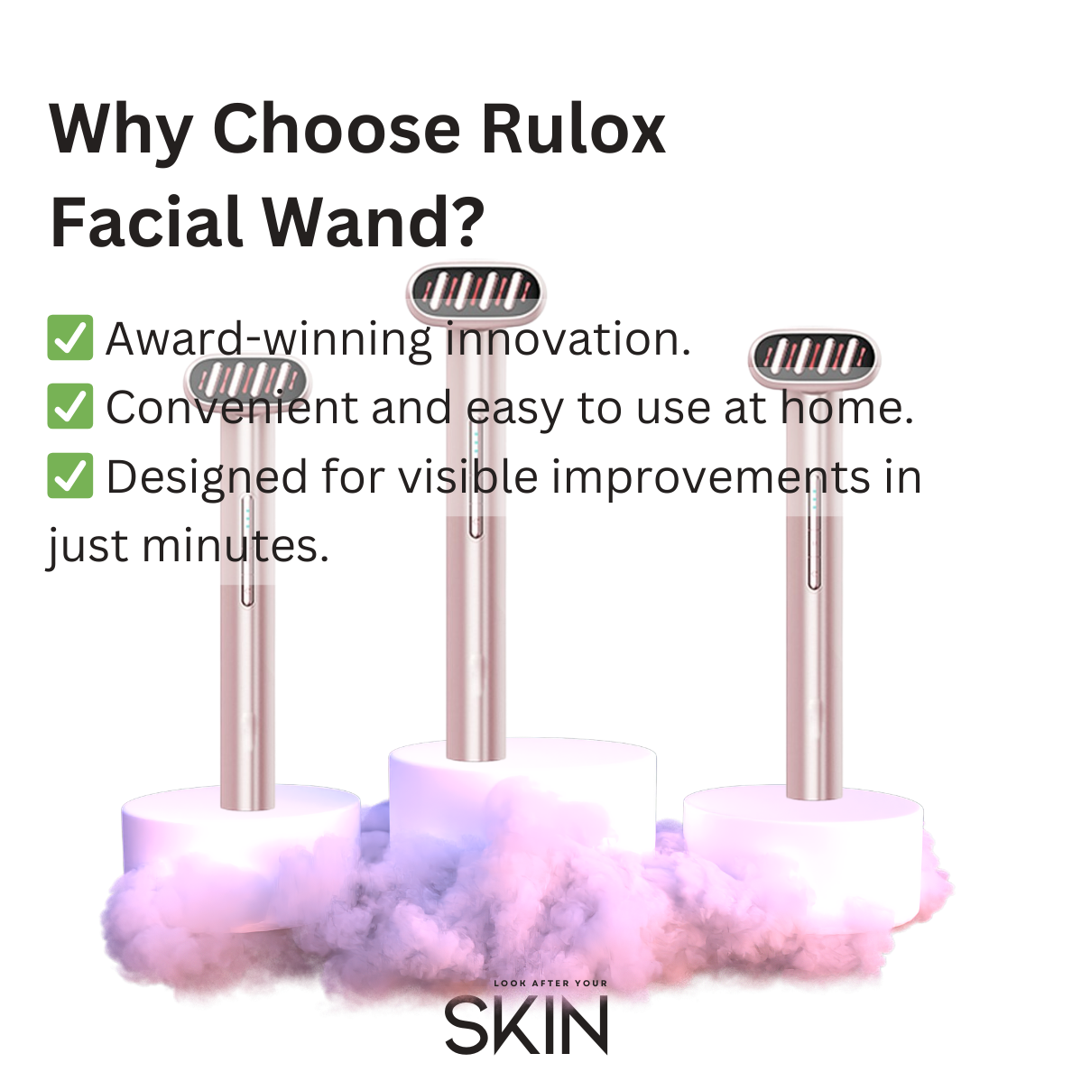 REVOLAX 5-in-1 Facial Wand LED