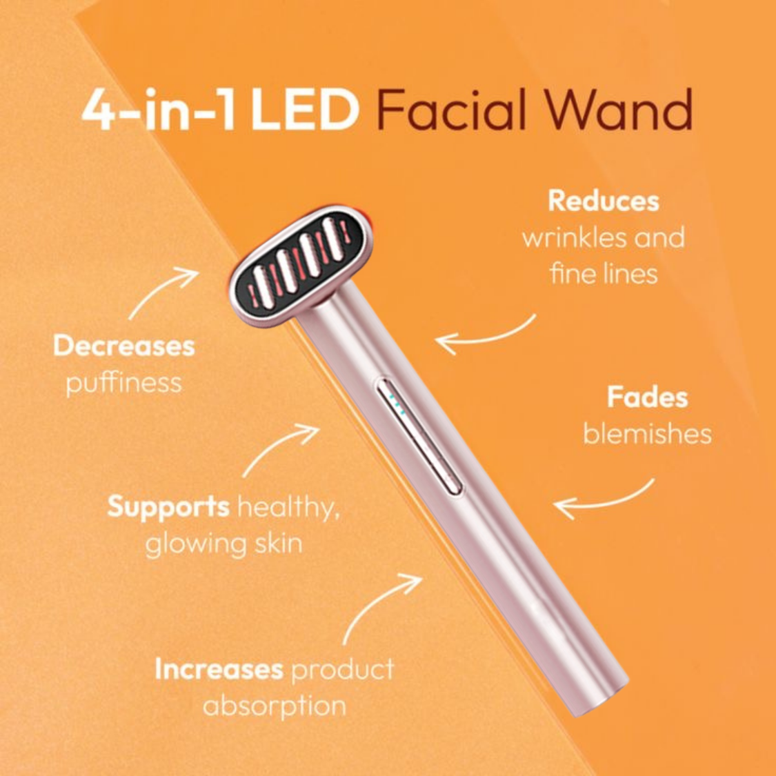 REVOLAX 5-in-1 Facial Wand LED
