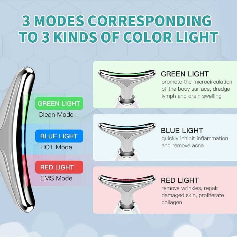 GlowMassager™Handset, Electric Facial Sculptor