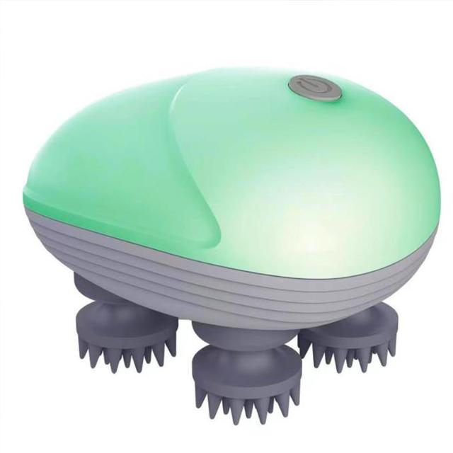 Portable Head and Scalp Massage Device – Deep Tissue Relief with Heat Function