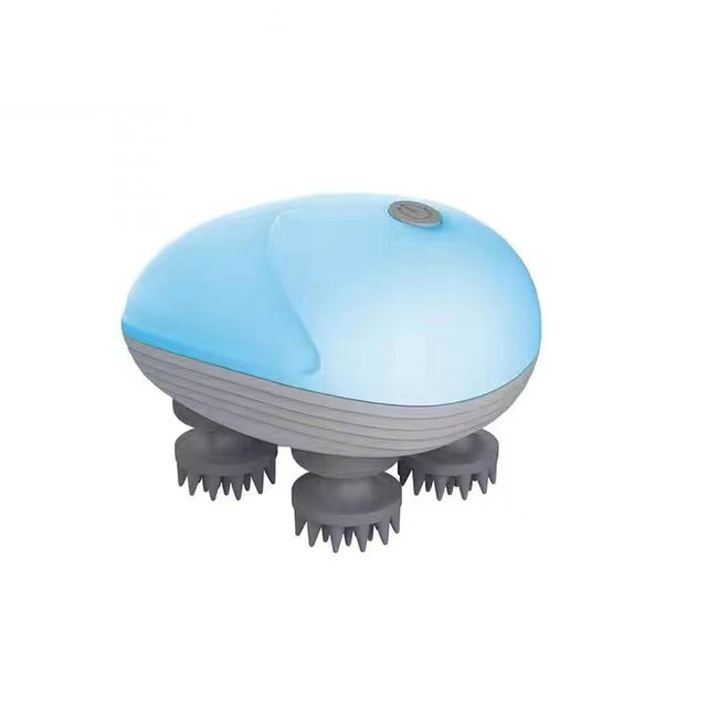 Portable Head and Scalp Massage Device – Deep Tissue Relief with Heat Function