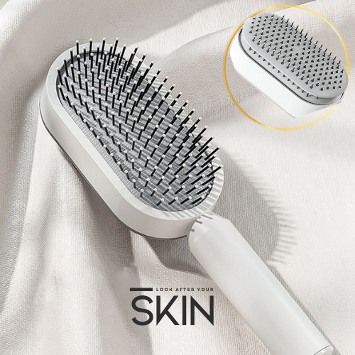 Self Cleaning Anti-Static Hair Brush